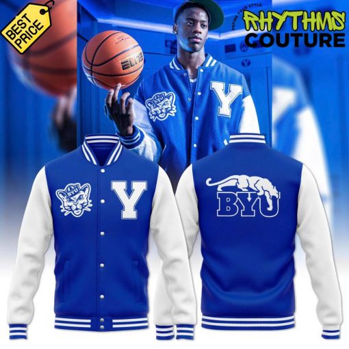 BYU Cougars Basketball Limited Edition Baseball Jacket