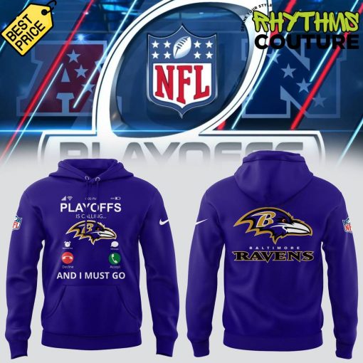 Baltimore Ravens Playoffs is Calling Special Edition Purple Hoodie