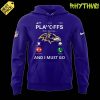 Baltimore Ravens Playoffs is Calling Special Edition Purple Hoodie