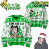 Billie Eilish Bad Santa Ugly Christmas Sweater