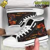 Black Sabbath Children of The Grave High Top Canvas Shoes