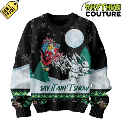 Blink-182 Say It Ain’t Snow Ugly Christmas Sweater