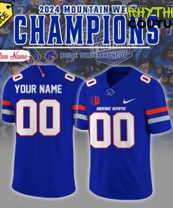 Boise State Broncos 2024 Mountain West Champions Football Jersey