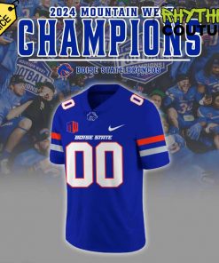 Boise State Broncos 2024 Mountain West Champions Football Jersey