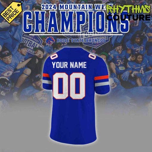 Boise State Broncos 2024 Mountain West Champions Football Jersey