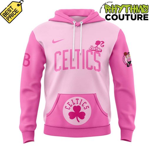 Boston Celtics x Barbie Pink Hoodie