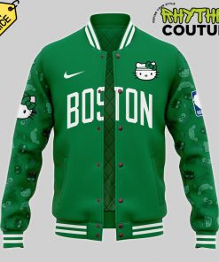 Boston Celtics x Hello Kitty 50th Anniversary Limited Edition Baseball Jacket