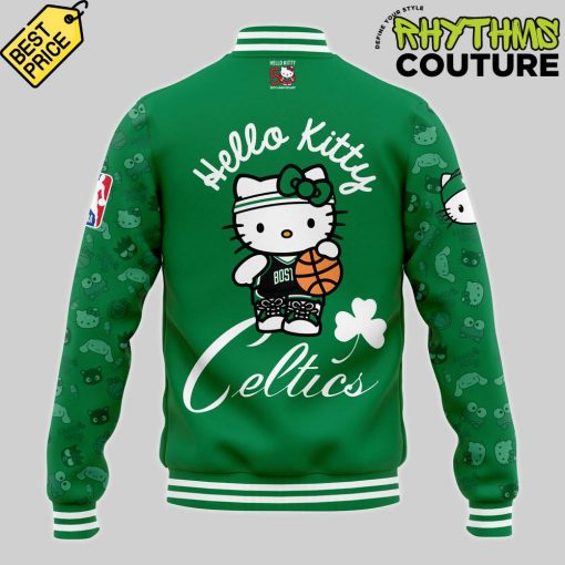 Boston Celtics x Hello Kitty 50th Anniversary Limited Edition Baseball Jacket