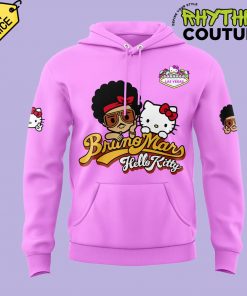 Bruno Mars x Hello Kitty Limited Edition Pink Hoodie