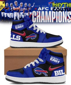 Buffalo Bills 2024 AFC East Division Champions Air Jordan 1 Sneaker