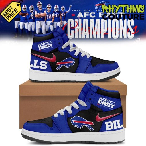 Buffalo Bills 2024 AFC East Division Champions Air Jordan 1 Sneaker