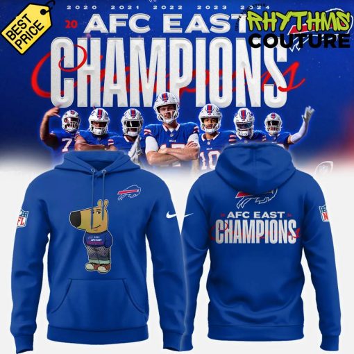 Buffalo Bills 2024 AFC East Division Champions x Chill Guy Hoode