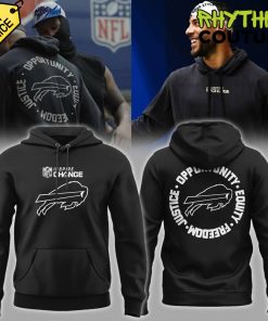 Buffalo Bills NFL Inspire Change Black Hoodie