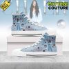 CHer Christmas High Top Canvas Shoes