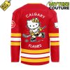 Calgary Flames x Hello Kitty 50th Anniversary Hockey Jersey