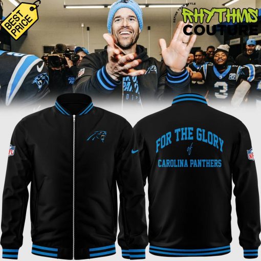 Carolina Panthers For The Glory New Coach Dave Canales Bomber Jacket