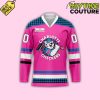 Charlotte Checkers Neon Night Special Edition Hockey Jersey