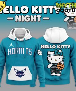 Charlotte Hornets x Hello Kitty Special Edition Hoodie