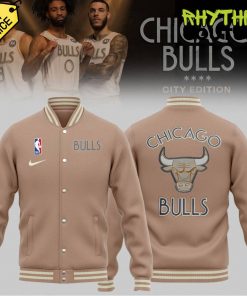 Chicago Bulls City Edition Baseball Jacket