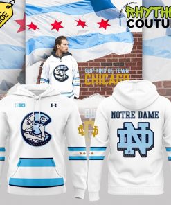 Chicago Cubs x Notre Dame Fighting Irish Special Edition White Hoodie