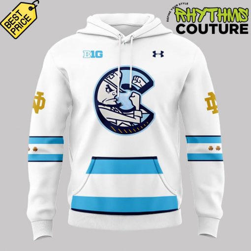 Chicago Cubs x Notre Dame Fighting Irish Special Edition White Hoodie