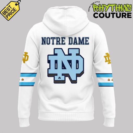 Chicago Cubs x Notre Dame Fighting Irish Special Edition White Hoodie