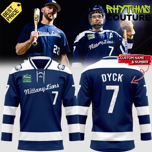 Chicago Cubs x Penn State Nittany Lions Hockey Jersey