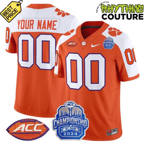 Clemson Tigers 2024 ACC Champions Limited Edition Jersey