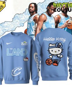 Cleveland Cavaliers x Hello Kitty City Edition Blue Sweatshirt