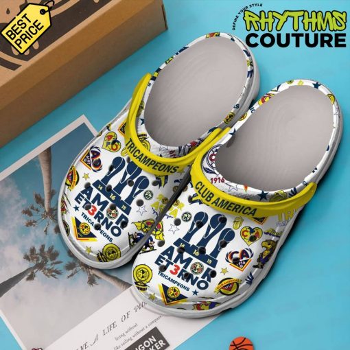 Club America Tricampeons Special Edition Crocs Shoes