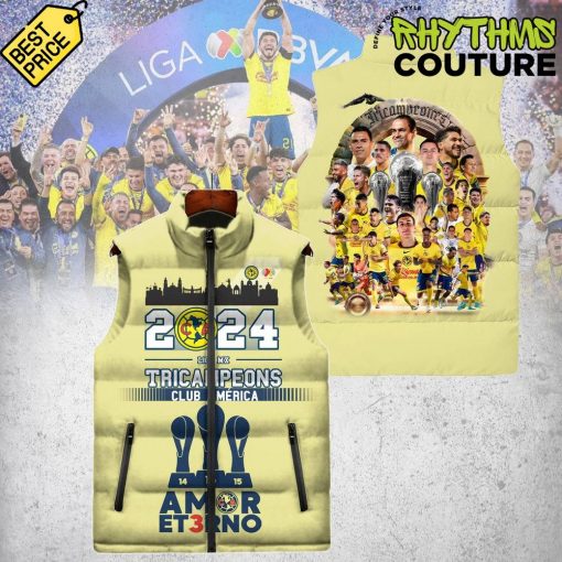 Club America Tricampeons Special Edition Sleeveless Puffer Down Jacket