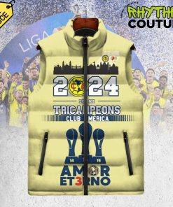 Club America Tricampeons Special Edition Sleeveless Puffer Down Jacket