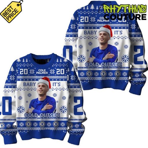 Cole Palmer Cold Outside Ugly Christmas Sweater