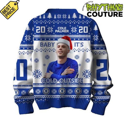 Cole Palmer Cold Outside Ugly Christmas Sweater