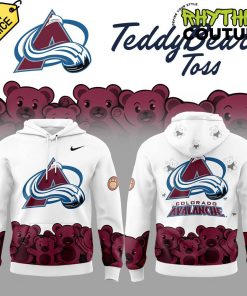 Colorado Avalanche x Teddy Bear Toss Special Edition Hoodie