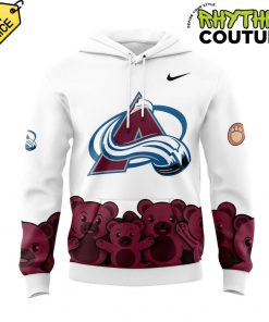 Colorado Avalanche x Teddy Bear Toss Special Edition Hoodie