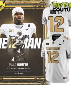 Colorado Buffaloes Heisman Travis Hunter Special Edition White Jersey