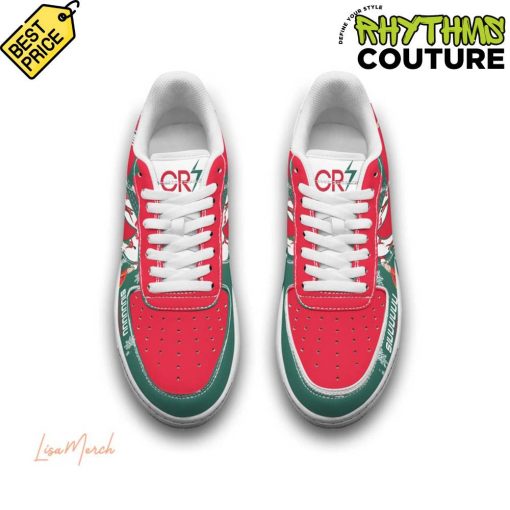 Cristiano Ronaldo CR7 Siuuu Christmas Air Force 1 Sneaker