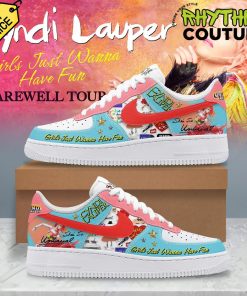 Cyndi Lauper Farewell Tour Air Force 1 Sneaker