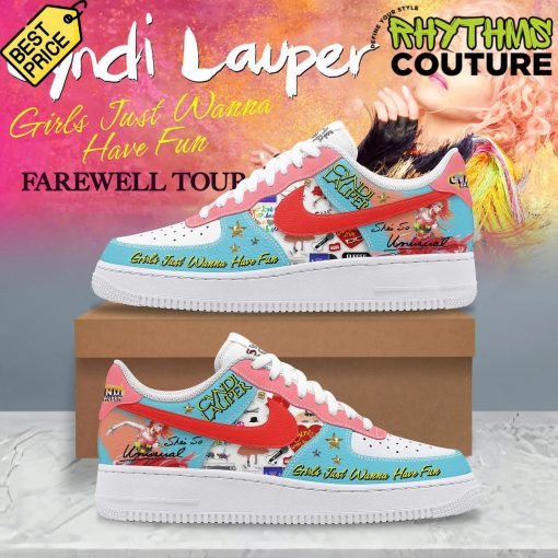 Cyndi Lauper Farewell Tour Air Force 1 Sneaker