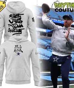 Dallas Cowboys NFL Be A Change Maker Grey Hoodie