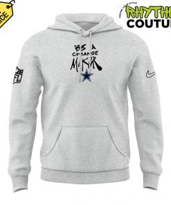 Dallas Cowboys NFL Be A Change Maker Grey Hoodie