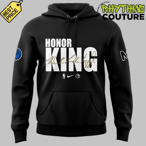 Dallas Mavericks x 2025 Martin Luther King Day Special Edition Black Hoodie