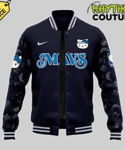 Dallas Mavericks x Hello Kitty 50th Anniversary Limited Edition Baseball Jacket