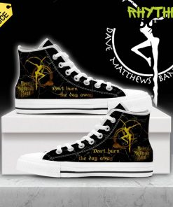 Dave Matthews Band High Top Canvas Shoes