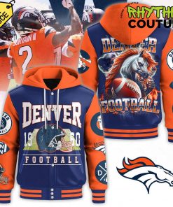 Denver Broncos Football Special Edition Hooded Baseball Jacket