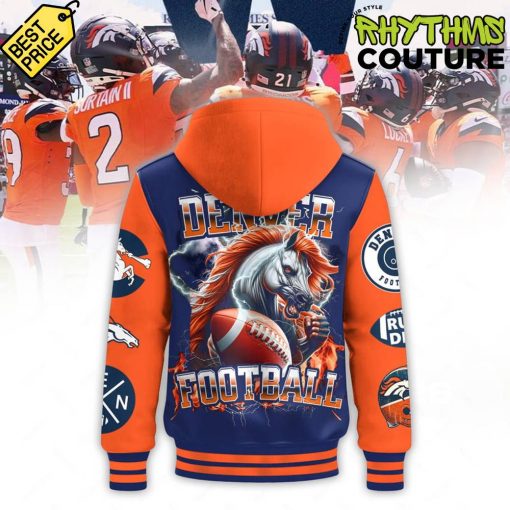 Denver Broncos Football Special Edition Hooded Baseball Jacket