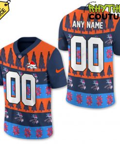 Denver Broncos NFL Christmas Version Football Jersey