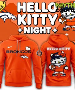 Denver Broncos x Hello Kitty Special Edition Hoodie