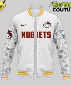 Denver Nuggets x Hello Kitty 50th Anniversary Limited Edition Baseball Jacket